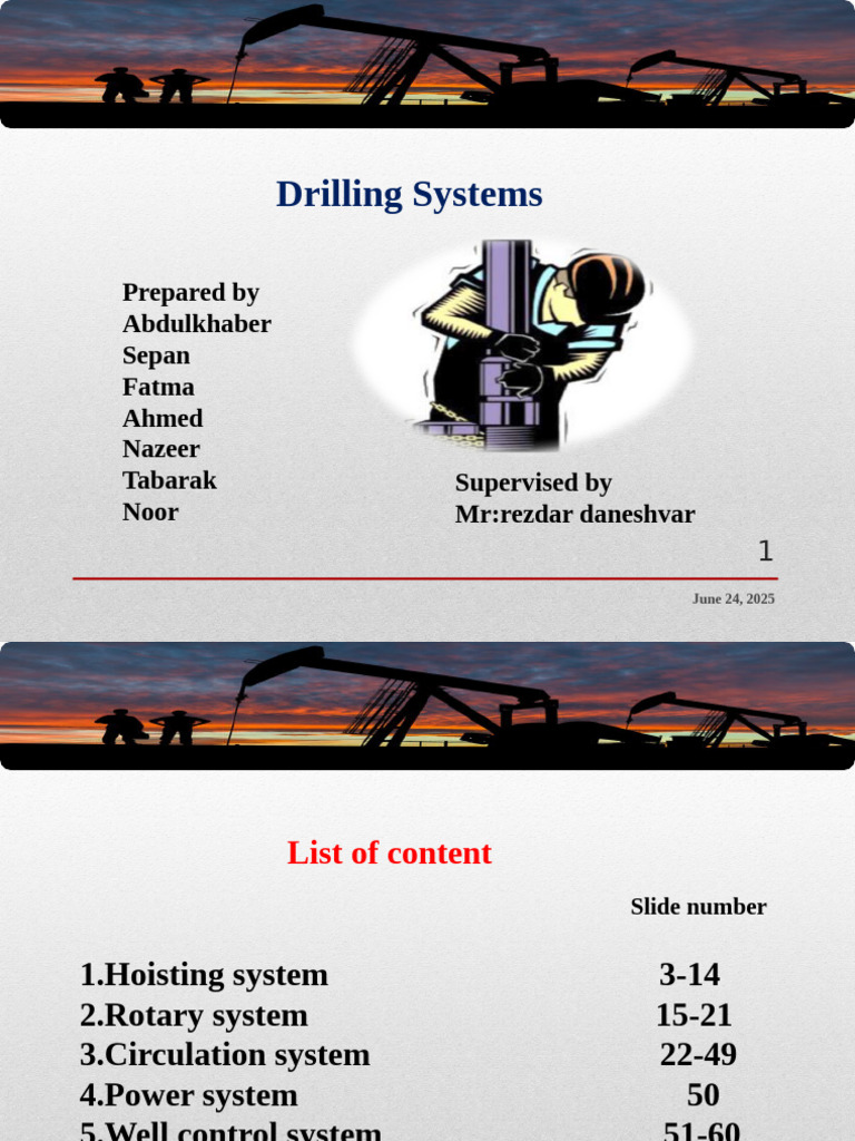 Overview of Drilling Control Systems | PDF | Pump | Casing (Borehole)