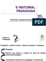 Breve histórico da pedagogia