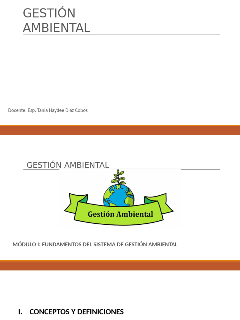 Fundamentos de Gestión Ambiental y Sostenibilidad | PDF | Ecología ...