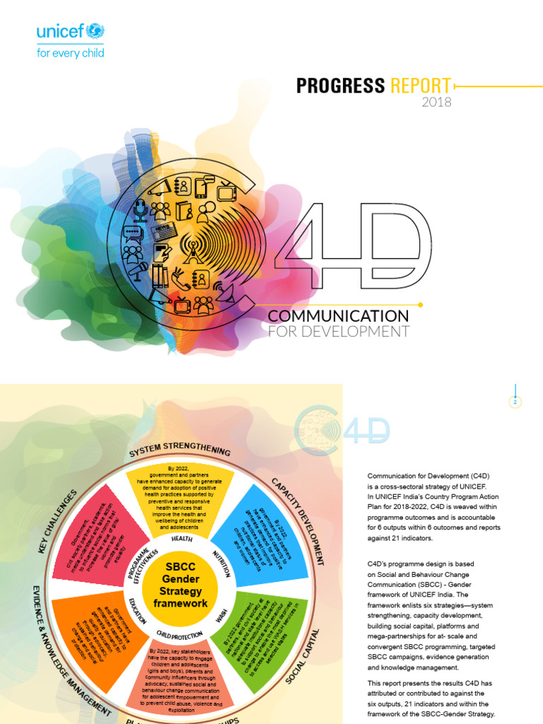 C4D Progress Report 2018 | PDF | Unicef | Human Nutrition