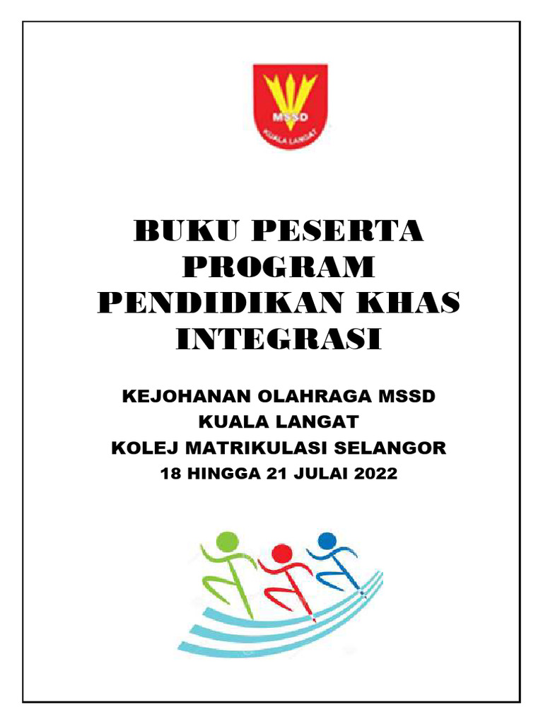 Buku Peserta Program Pendidikan Khas Integrasi 2022 | PDF