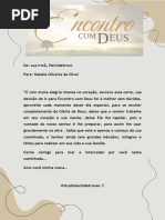 9 Cartas para Encontro Com Deus | PDF | Oração | Deus