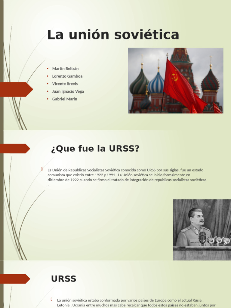 Historia y legado de la URSS | PDF | Unión Soviética | Política mundial