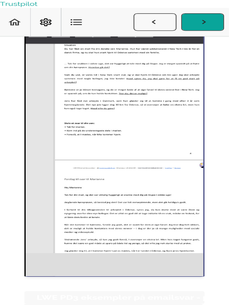 Nyhed ! 8 Eksempler På, Hvordan Du Skal Skrive Et Godt Emailsvar ? L | PDF