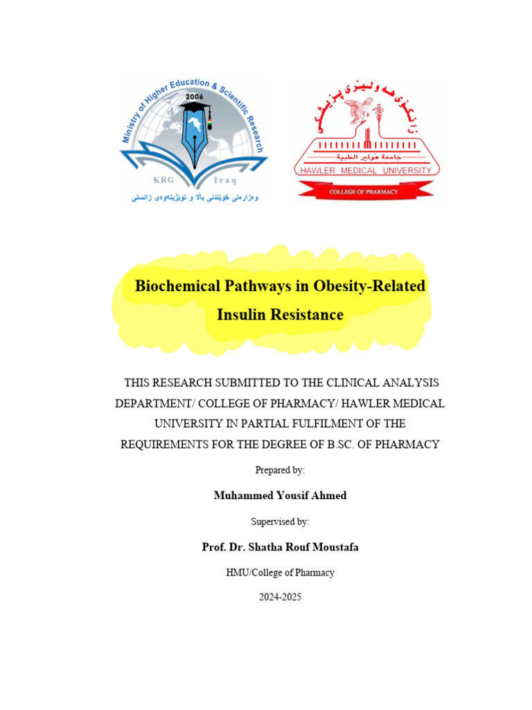 Biochemical Pathways of Insulin Resistance | PDF | Macrophage ...