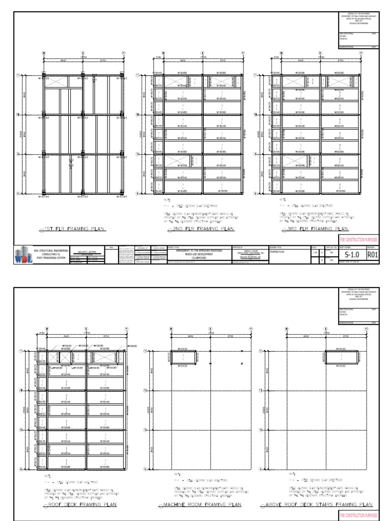 WDL Structural Engineering Plans | PDF | Government