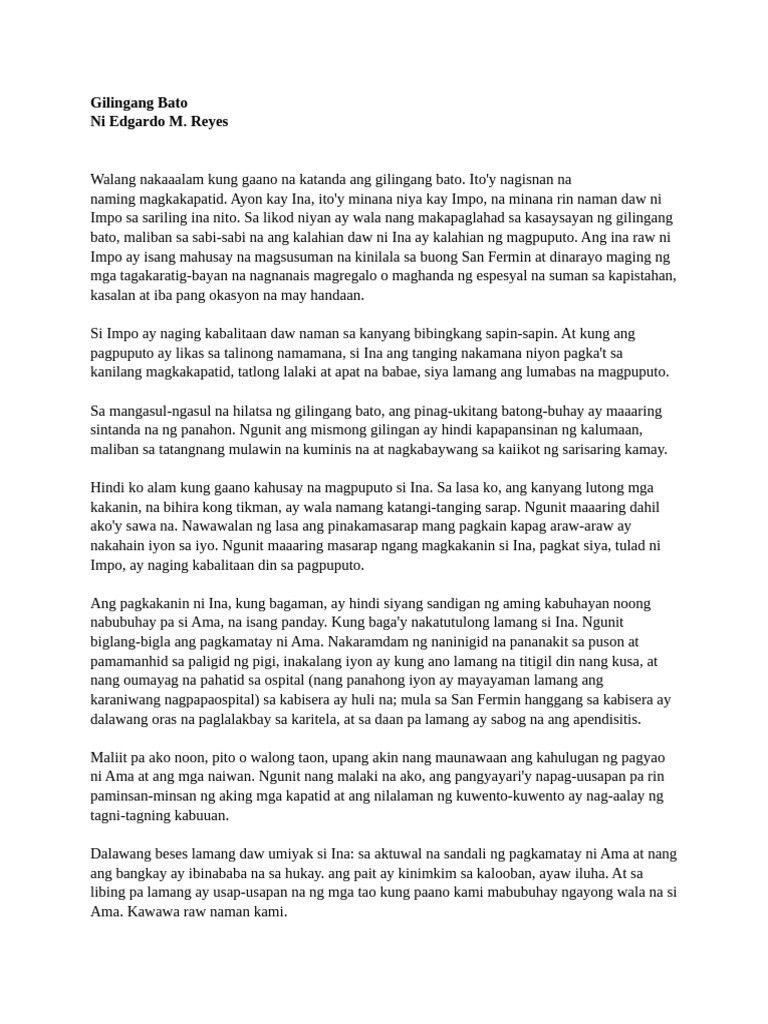 Group+4+ +Gilingang+Bato | PDF