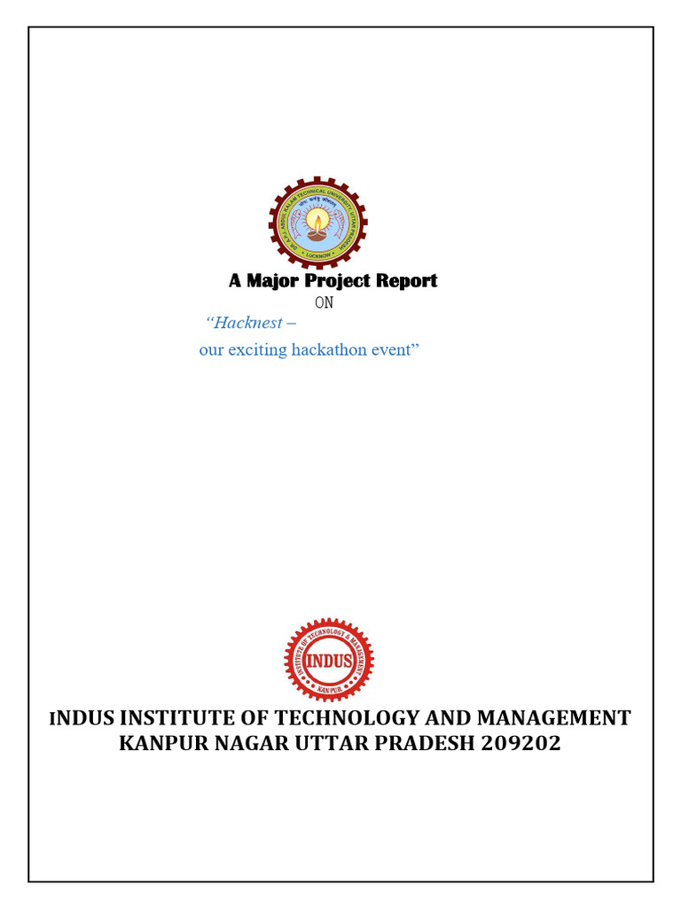 HackNest: Hackathon Organizer Project | PDF | Software Testing ...