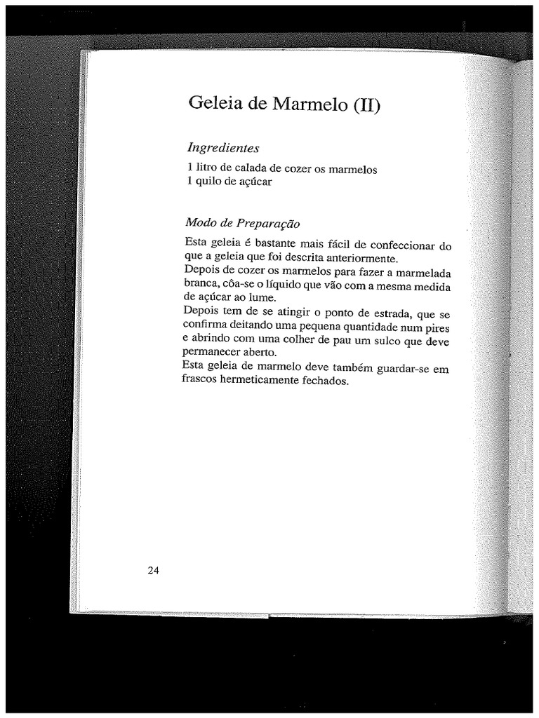 Geleia Marmelo | PDF