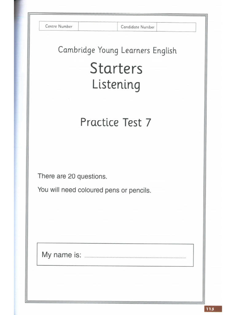 Test 7 | PDF