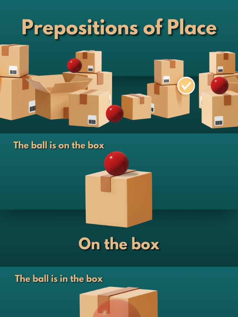 Preposition of Place - Speaking | PDF