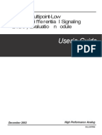 User's Guide: 200 BP S Ultipoint-Low Voltag e Di Fferentia L Signaling - LVDS) Evaluatio N Odule