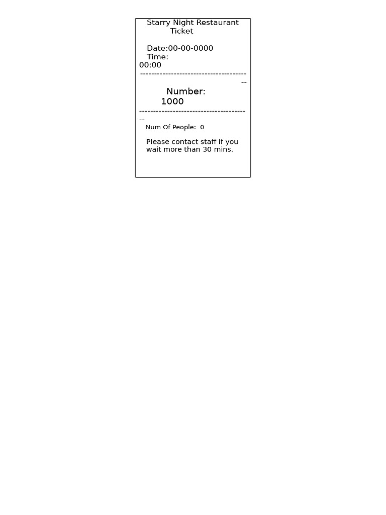 Doctor Ticket Information | PDF
