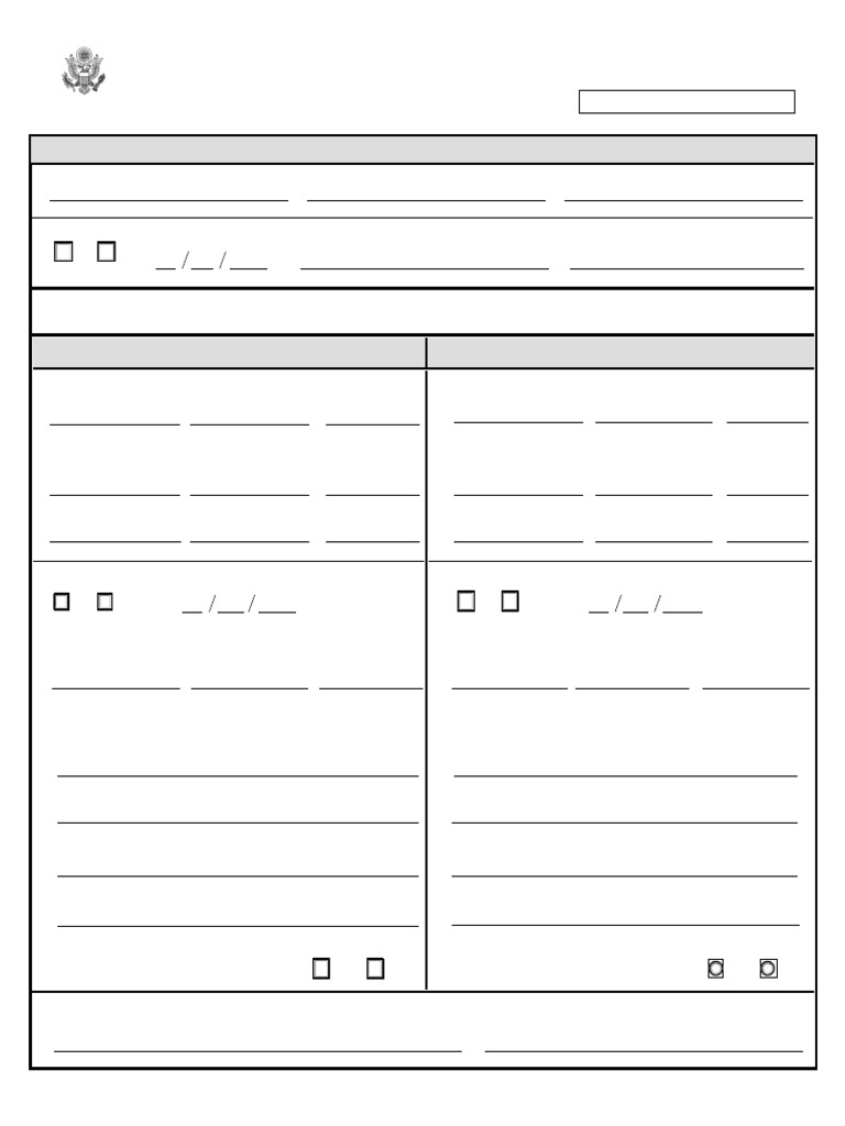 Application for Consular Birth Report | PDF | Affidavit | Government ...