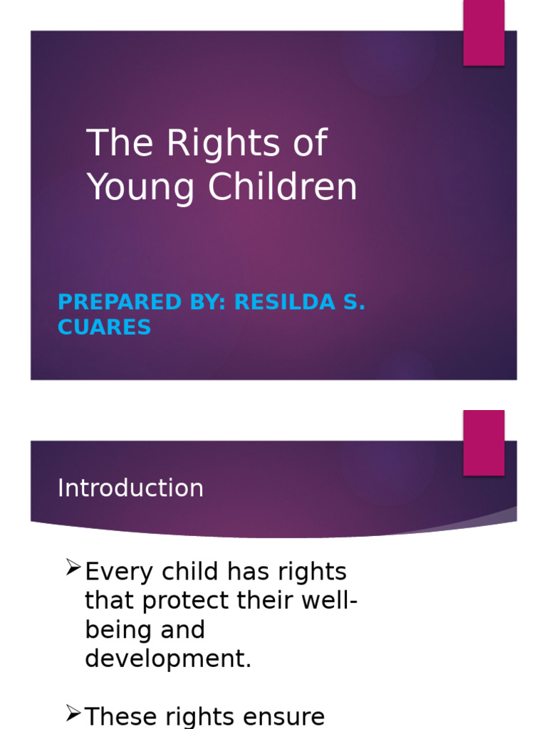 Understanding Children's Rights and Protection | PDF