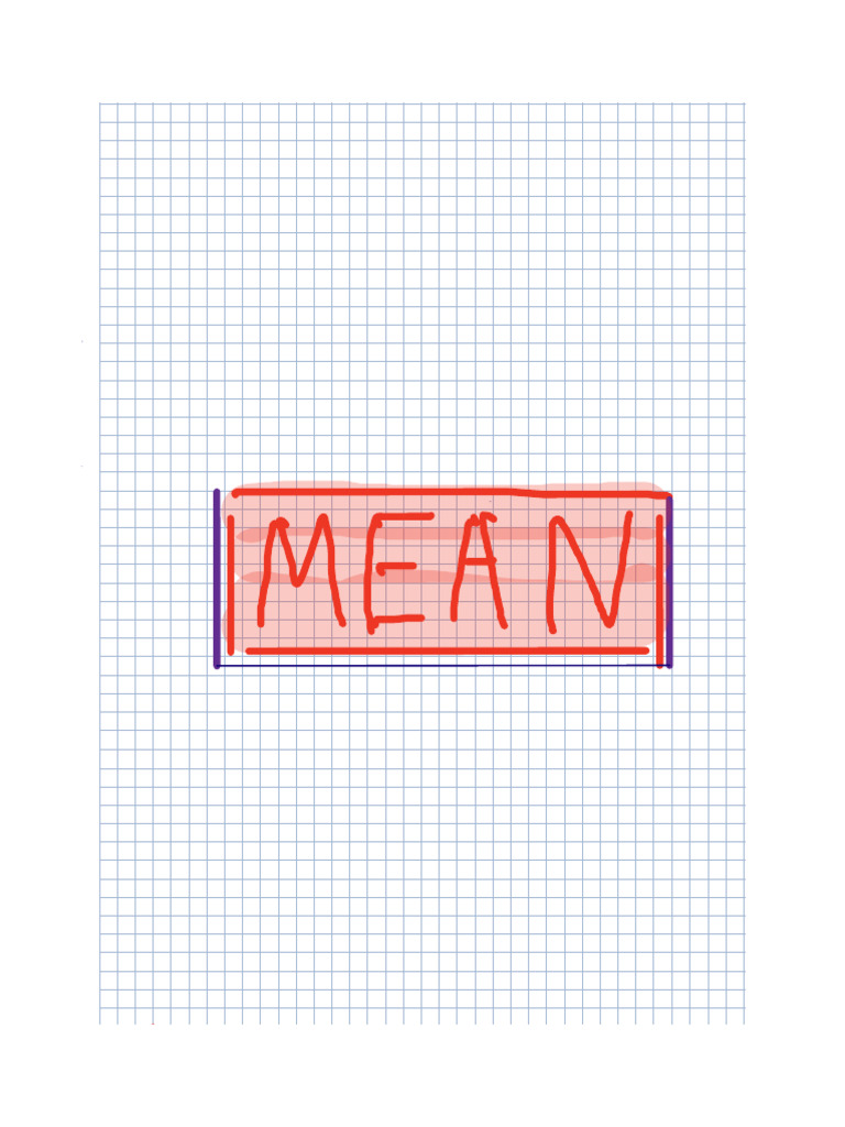 Mean | PDF