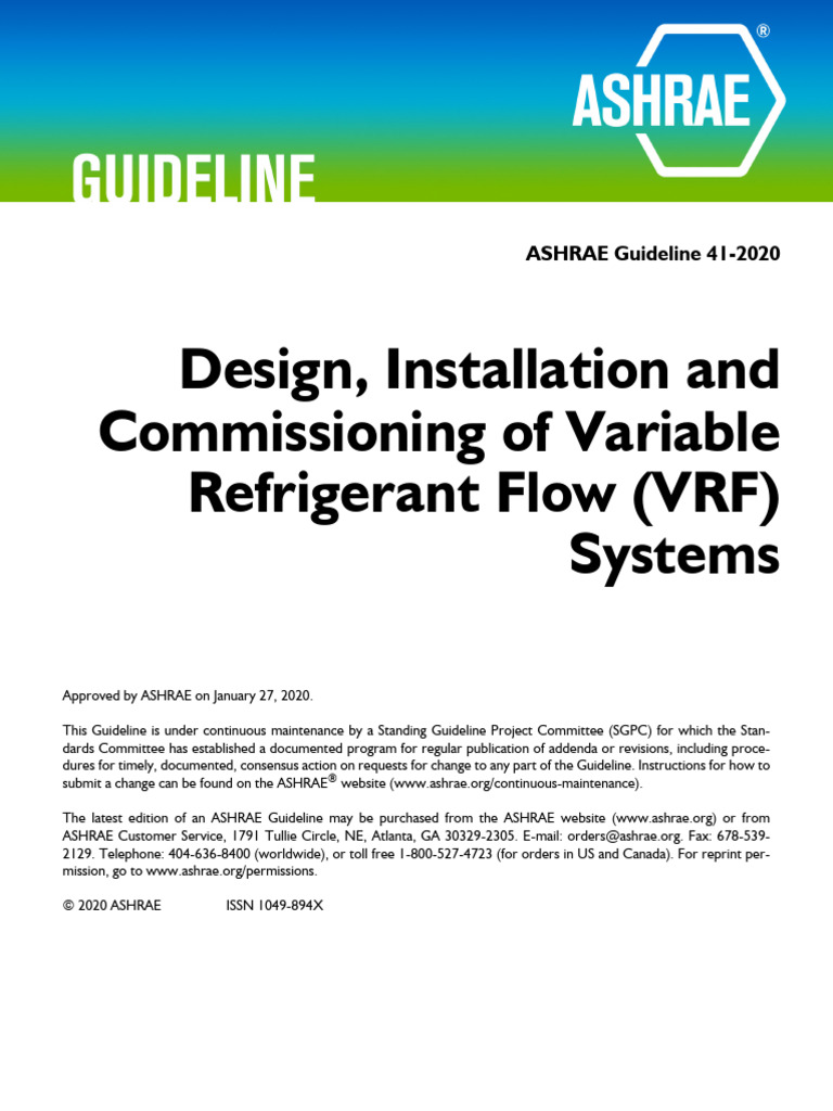 View of ASHRAE Guideline 41-2020 | PDF | Heat Pump | Air Conditioning
