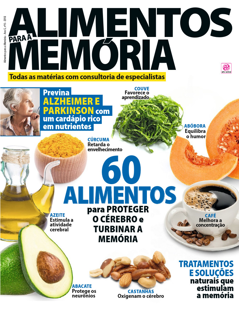 Alimentos que Protegem a Memória | PDF | Vitamina | Doença de Alzheimer