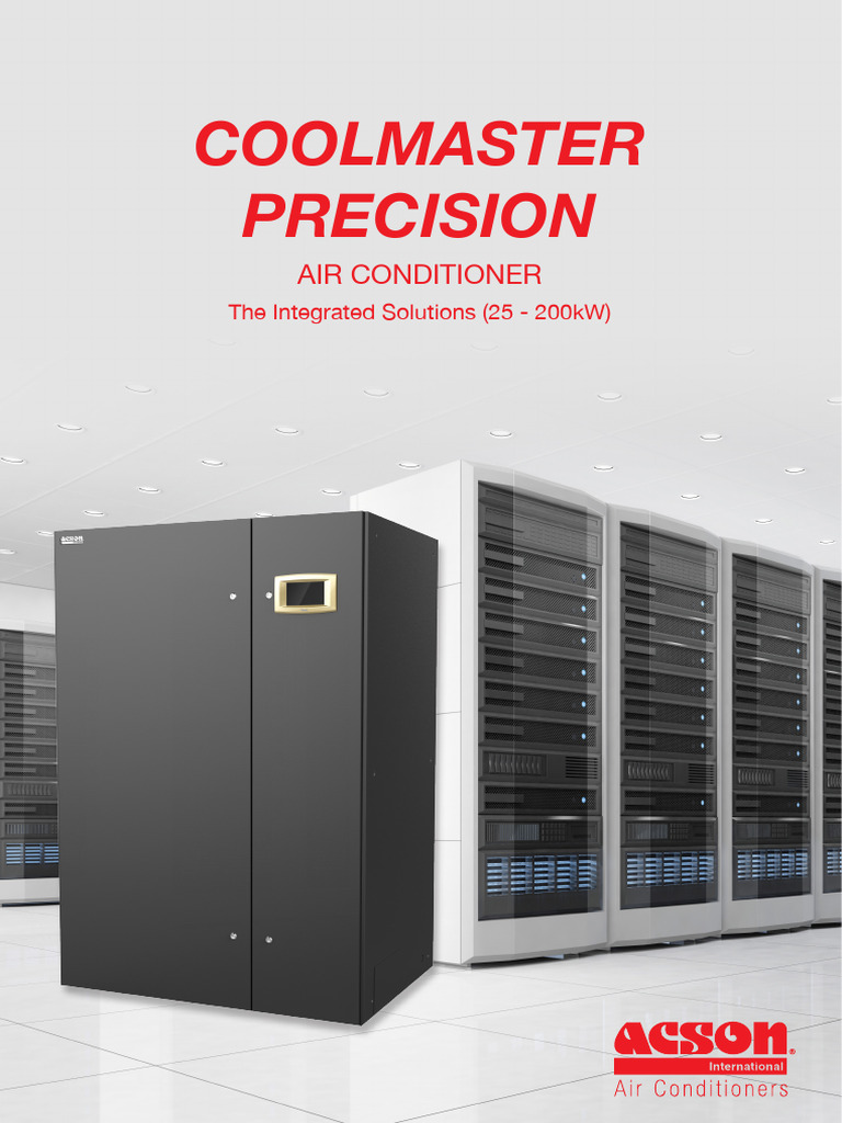 Precision Air Conditioners for Data Centers | PDF | Air Conditioning ...