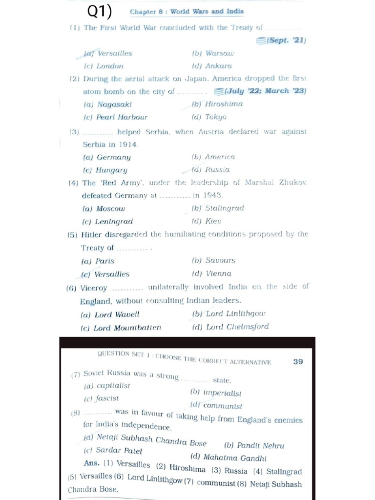 Class 12th History Chapter 8 Notes PDF | PDF
