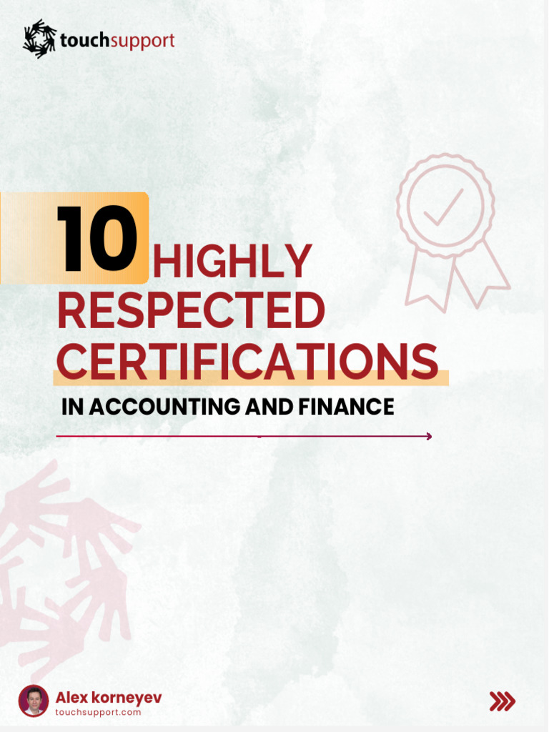 Top 10 Accounting Certifications | PDF | Accountant | Accounting