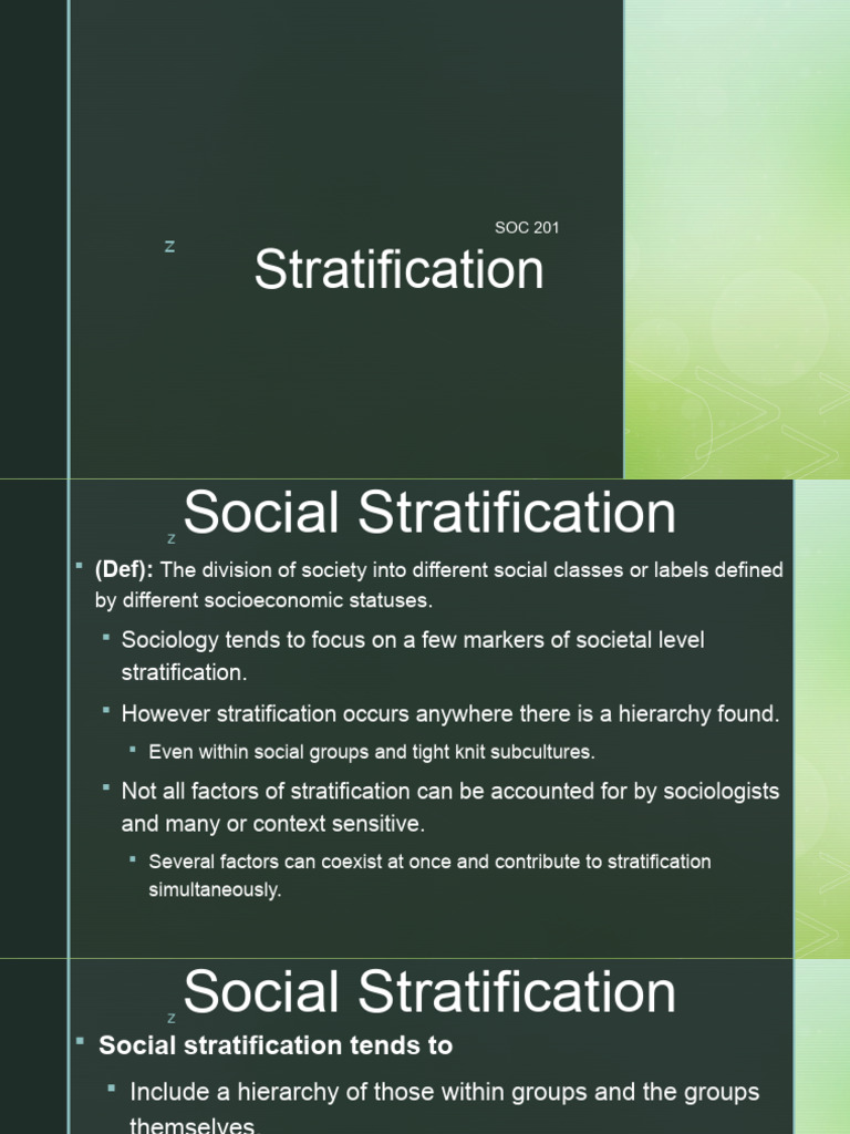16 - Stratification & Race - Tagged | PDF | Minority Group | Social ...