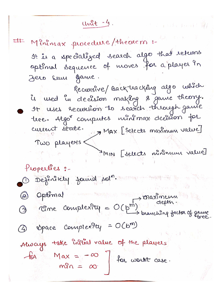 Ai Unit 4 Notes | PDF