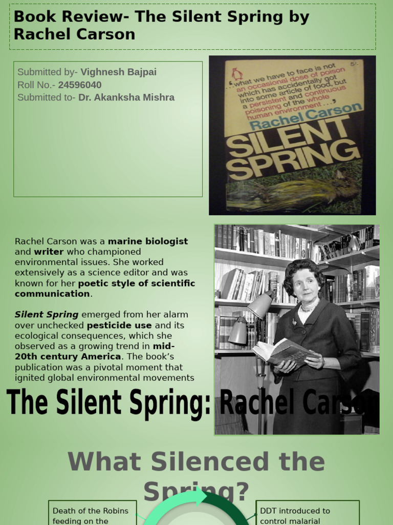 Silent Spring: Impact on Environment | PDF