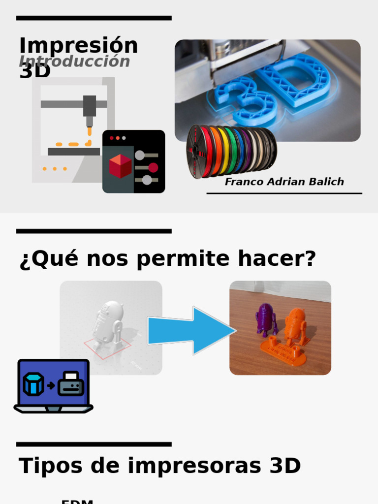 6 - Introduccion A La Impresión 3D | PDF
