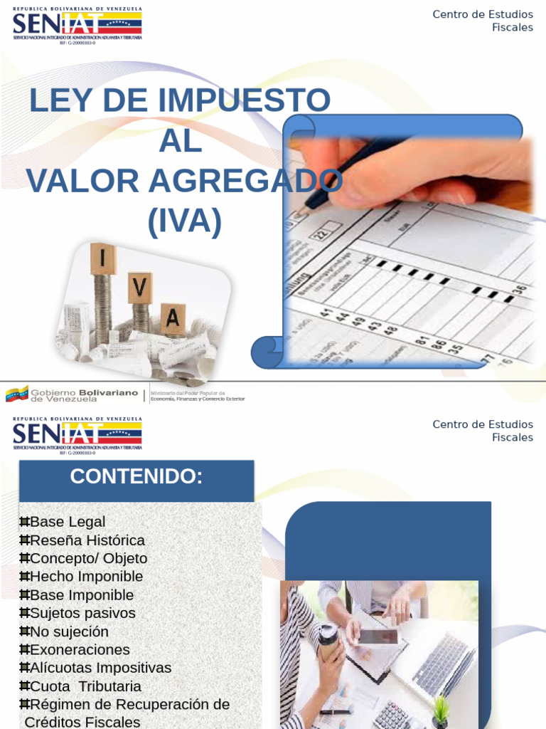 Ley del IVA 2024 en Venezuela | PDF | Impuestos | Impuesto al valor ...