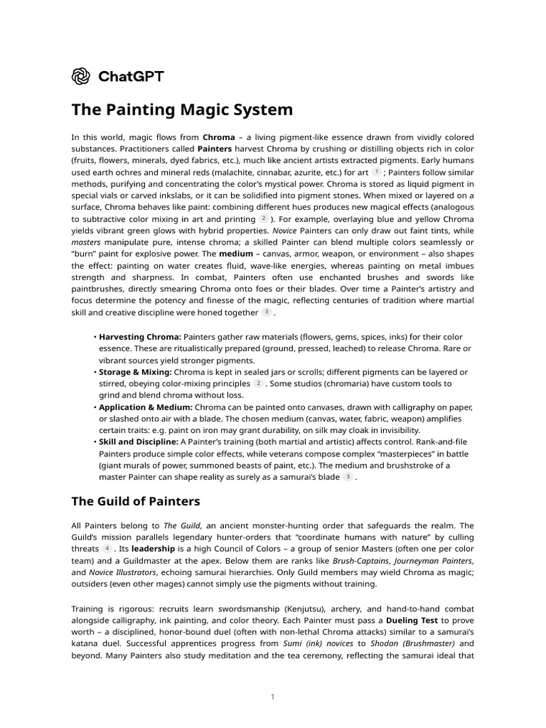 Chroma: The Art of Painter Magic | PDF | Paintings | Color