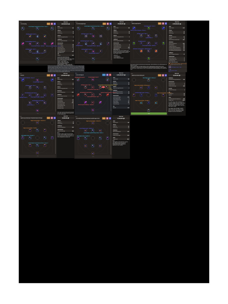 Crystal Builds For Woosa | PDF