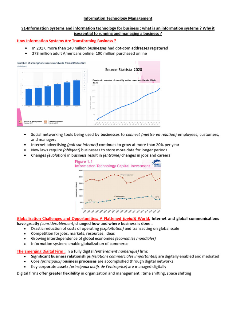 Information Systems in Business Management | PDF | Databases | Supply Chain