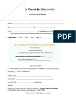 Contribution Form