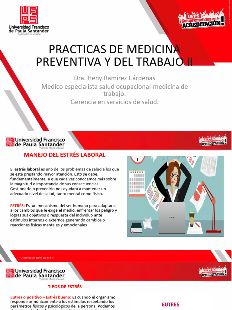 Manejo del Estrés Laboral Efectivo | PDF | Estrés (biología) | Ciencias ...