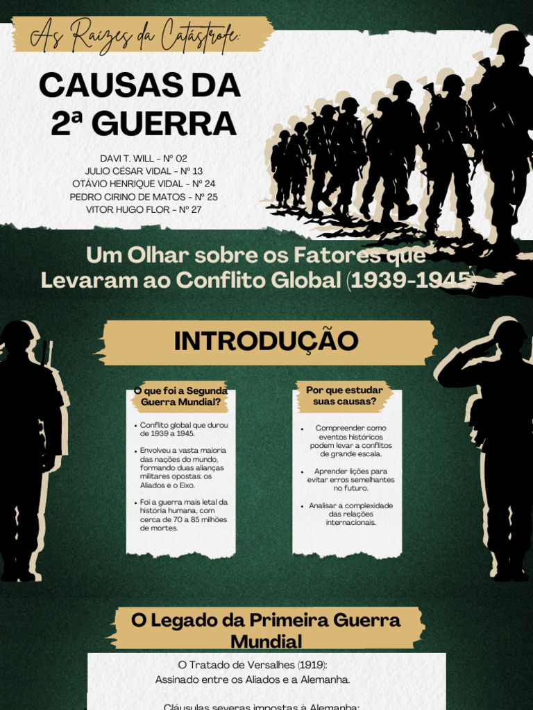 Causas da Segunda Guerra Mundial | PDF | Alemanha nazista | Poderes do Eixo