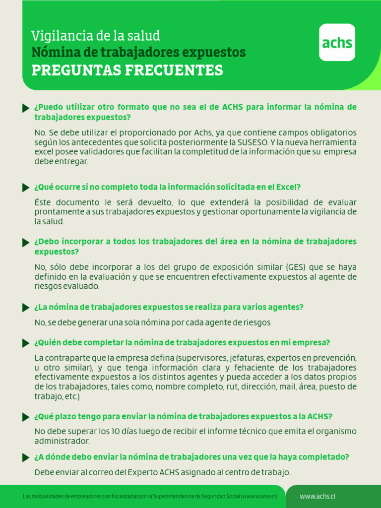Preguntas Frecuentes | PDF
