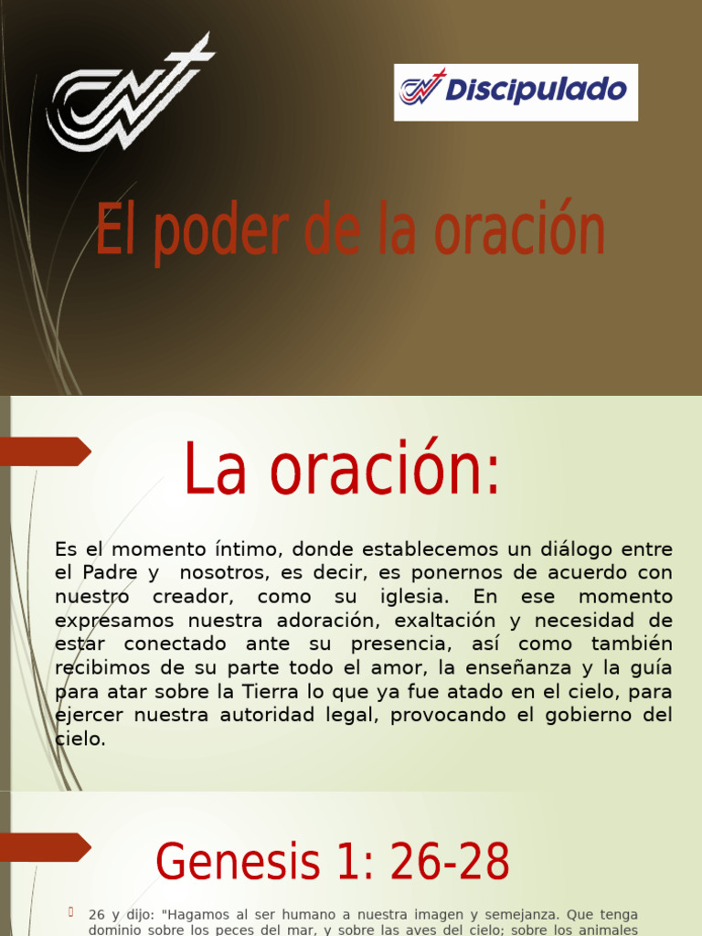 El Poder de La Oracion | PDF | Oración | Cristo (título)
