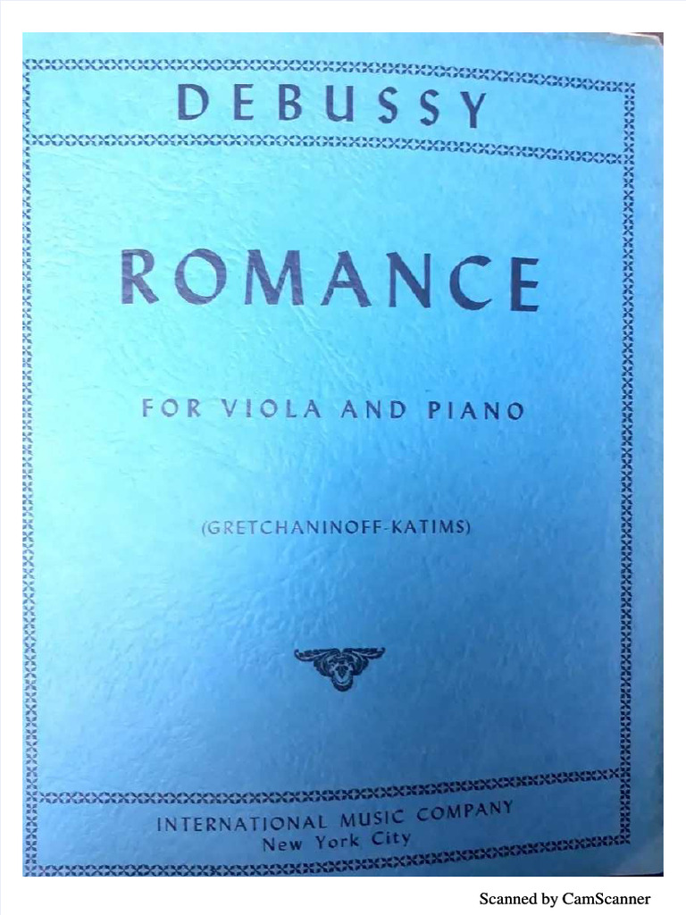 PDF Romance para Viola y Piano Compress | PDF