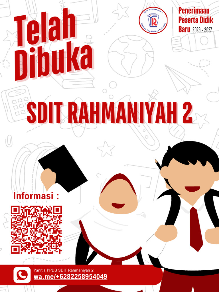PPDB SDIT Rahmaniyah 2 2026/2027 | PDF