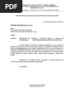 Informe de Actividades Laborales