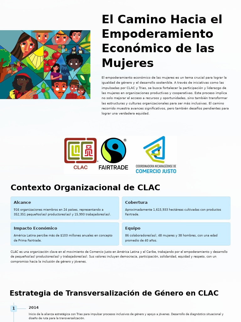 El Camino Hacia El Empoderamiento Economico de Las Mujeres | PDF ...