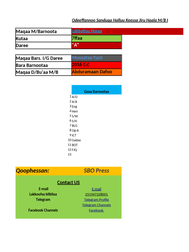 Roster G 7 (2) - 1 | PDF