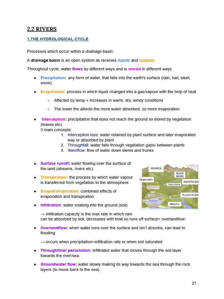 Geography IGCSE 2021 22 Full Notes - pdf-22 | PDF