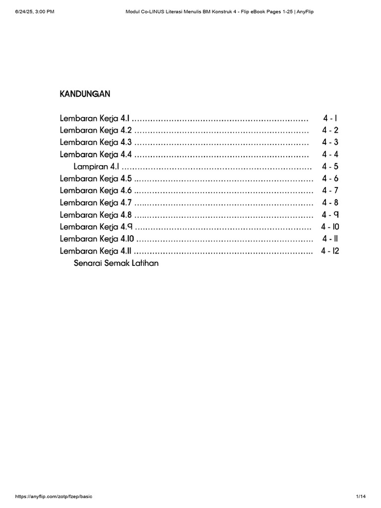 Co-LINUS BM Writing Module 4 eBook | PDF