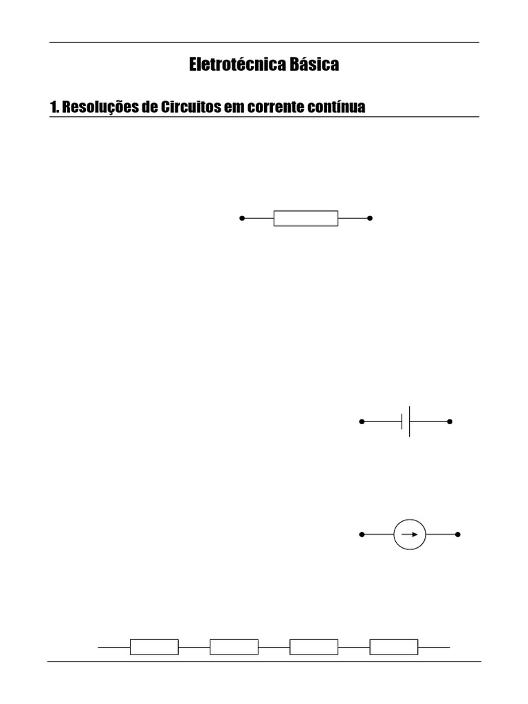 Eletrotécnica Básica: Circuitos CC e CA | PDF | Indutância | Rede elétrica