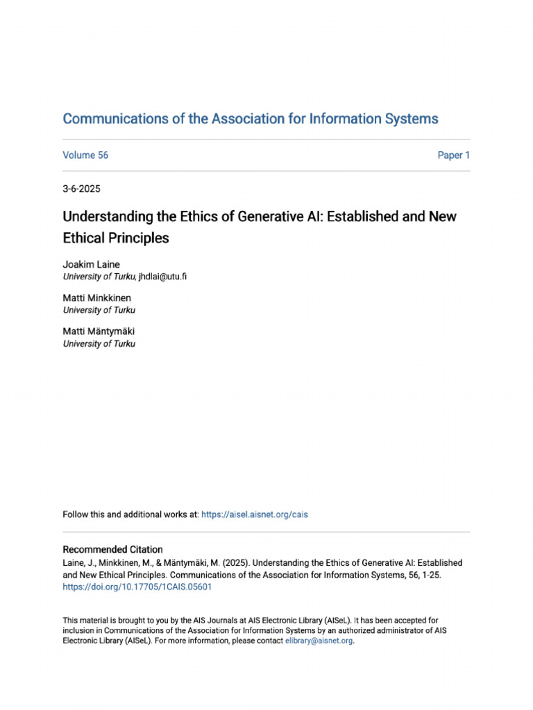 Ethics S | PDF | Artificial Intelligence | Intelligence (AI) & Semantics