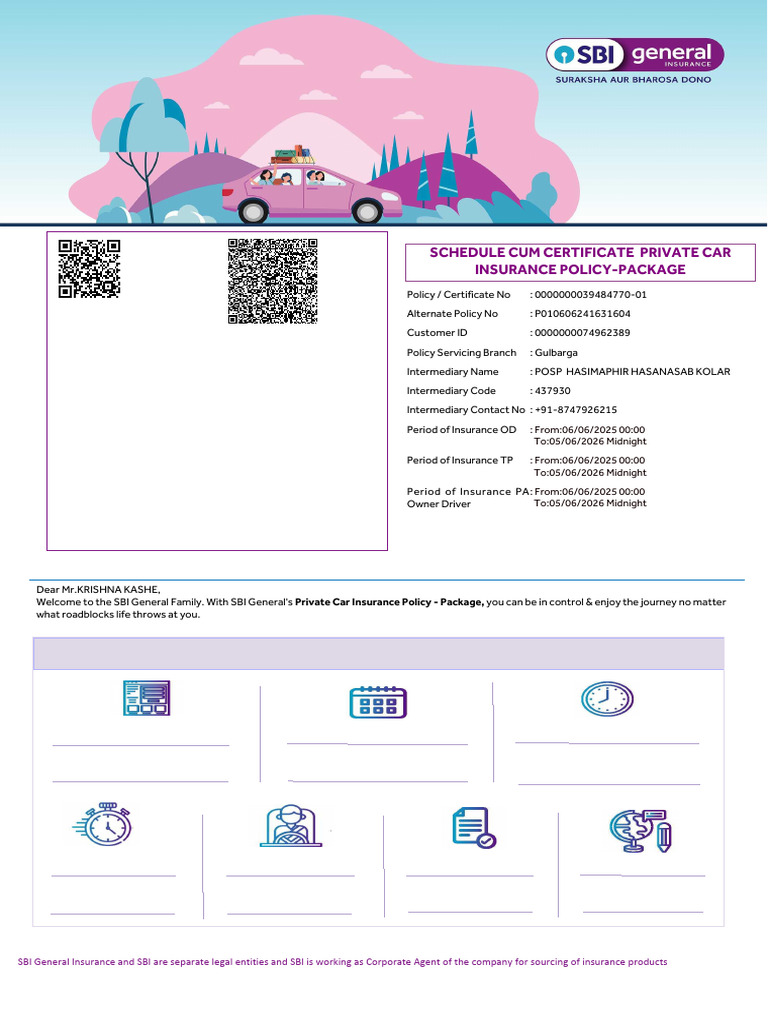 Policy 0000000039484770-01 | PDF | Insurance | Vehicle Insurance