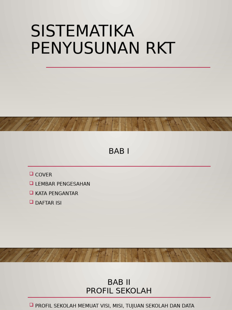 Sistematika Penyusunan RKT Di Sma N Kefamenanu | PDF