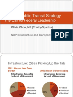 Olivia Chow Presentation National Transit Strategy 2012-02-28